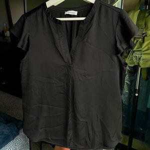Calvin Klein black blouse